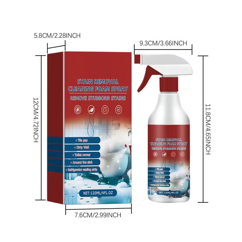 Multifunctional Stain Removal Cleaning Foam Spray