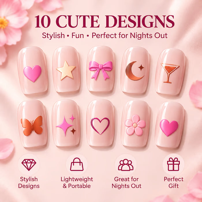 Drink Test Nail Stickers