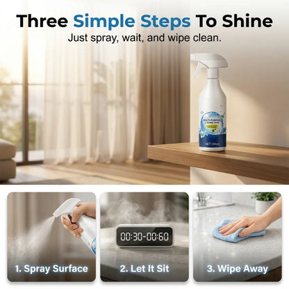 Multi-adaptive cleaning spray