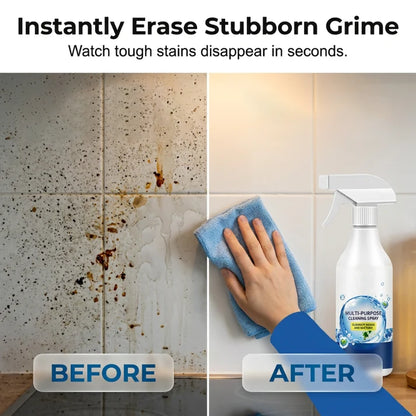 Multi-adaptive cleaning spray