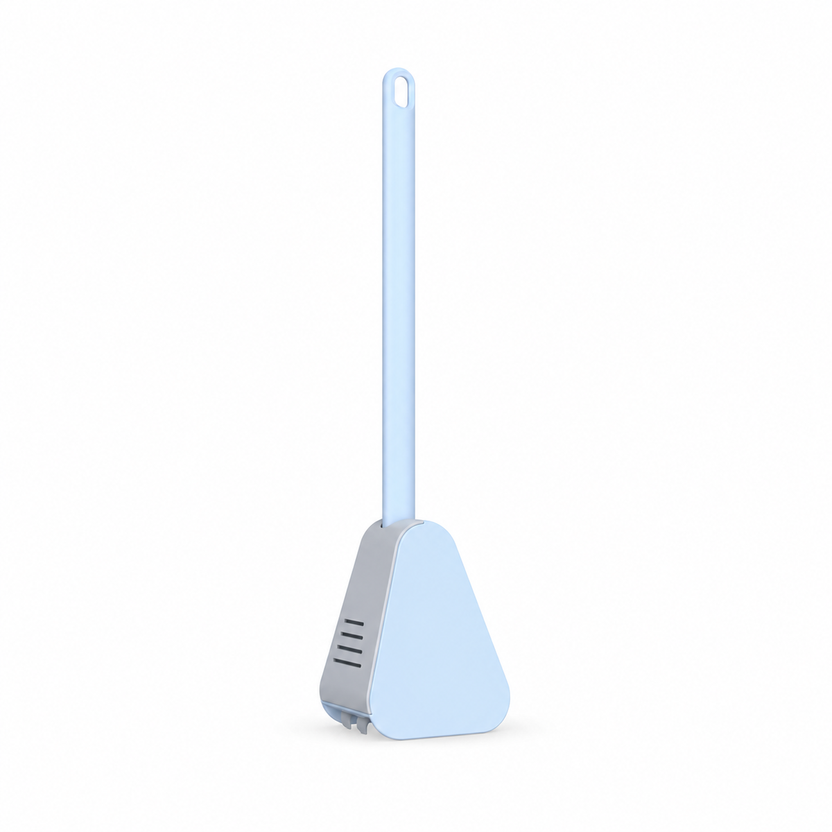 Flexible TPR Toilet Brush with Long Handle, Multi-Sided Cleaning Head for Bathroom and Toilet Bowl Cleaning