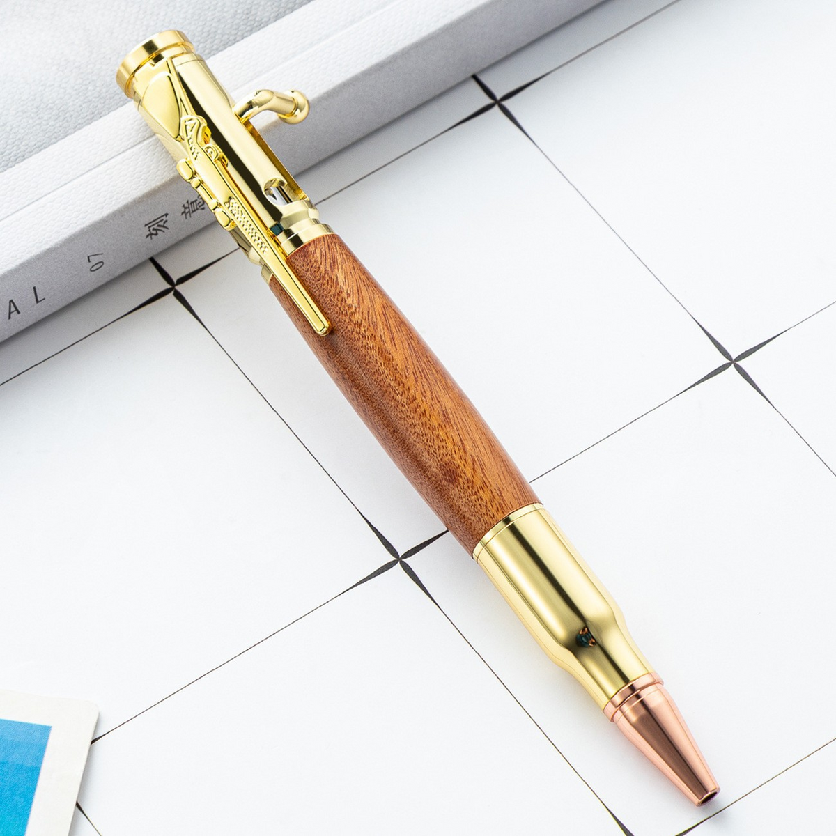 🖊Handmade Bolt-Action Wooden Pen(📦Buy 2 Sets Free Shipping)